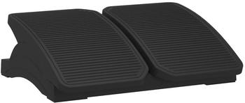 vidaXL Fußstütze Schwarz 43,5x32,5x10,5 cm