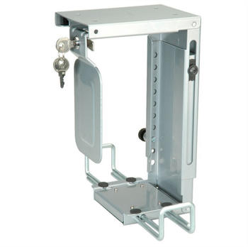 Roline Mini-PC-Halter abschliessbar silber