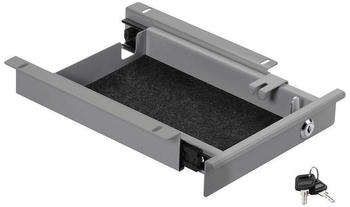 CAVO Unterbau Dokumentenschublade Breite 220 mm abschließbar grau