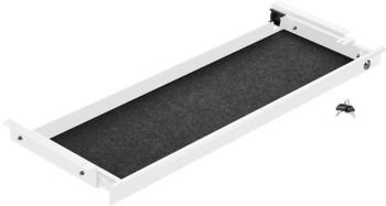 CAVO Unterbau Dokumentenschublade Breite 850 mm abschließbar weiß