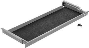 CAVO Unterbau Dokumentenschublade Breite 850 mm abschließbar grau