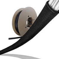 LTC Kabelschlauch Pro Cable Tube 10m zum B&uuml;ndelnOrdnen schw