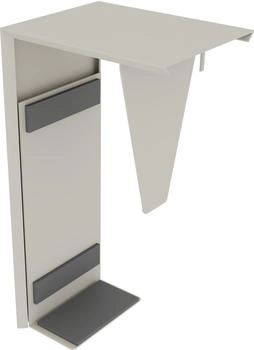 Soennecken PC-Halter Breite/Höhe verstellbar Silberaluminium