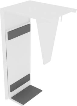 Soennecken PC-Halter Breite/Höhe verstellbar Verkehrsweiß