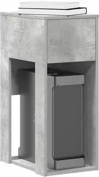 vidaXL Computerschrank mit Schublade Betongrau 30x44x74cm (858734)