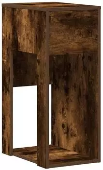 vidaXL Computerschrank mit Schublade R&auml;uchereiche 30x44x74cm (858735)