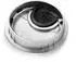 OneConcept Kabeldurchführung 2er-Set 60mm Metall Borstendichtung (10037455)