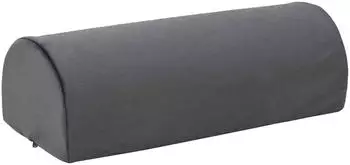 vidaXL Fu&szlig;st&uuml;tzenkissen grau 42x18x13cm PU-Schaum (42020243)