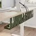 vidaXL Kabelmanagement-Tray unter dem Schreibtisch, olivgrün, 2 Stk. (8007573)