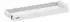 SpeaKa Professional SP-DA163-W Untertisch-Schublade, weiß, max. 73mm Höhe (SP-14124328)