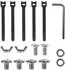 Maclean MC-103 Untertisch-Kabelorganizer ausziehbar, weiß, bis 5kg, 433-728mm (MC-103 W)
