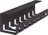 vidaXL Kabelmanagement-Tray unter Schreibtisch, schwarz, 2er-Set (8007568)