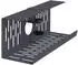 vidaXL Kabelmanagement-Tray unter dem Schreibtisch, anthrazit, 2 Stk. (8007575)