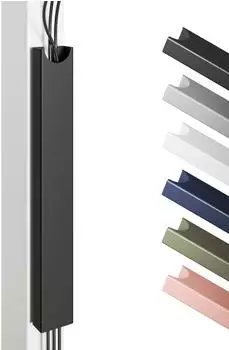 Desktronic Magnetischer Kabelkanal schwarz
