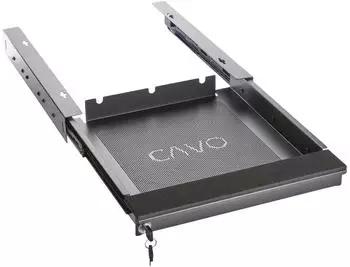 Cavo CAVO Laptop-Schublade Unterbau abschlie&szlig;bar, schwarz (133443)