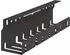 vidaXL Kabelmanagement-Tray unter Schreibtisch, schwarz, 2er-Set (8007580)
