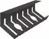vidaXL Kabelmanagement-Tray unter dem Schreibtisch, schwarz, 2 Stk. (8007584)