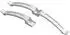 Hettich Tischplatte-Kabelhalter doppelt, Kunststoff grau, 220x20mm (45969)
