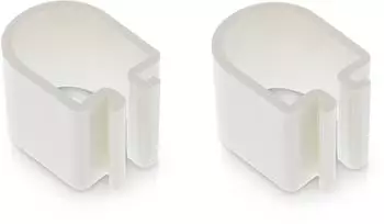 InLine Slatwall Kabelhalter f&uuml;r Tischhalterung Stangen, 2er Set (23181D)