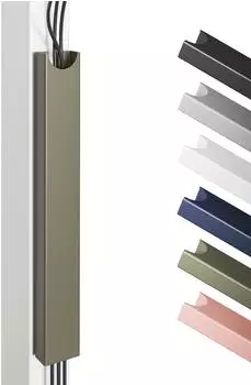Desktronic Magnetischer Kabelkanal olivgrün