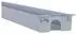 STIER Universal-Kabelkanal für Schreibtische, 96-166cm (904338)