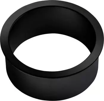 Sotech Kabeldurchf&uuml;hrung Offen Einbau-&Oslash; 12 mm Au&szlig;en-&Oslash; 15 mm Edelstahl Schwarz (135272)
