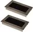 Sotech Kabeldurchlass TONDO Länge 100 mm mit Bürstendichtung Edelstahloptik (2 Stück) (132546)