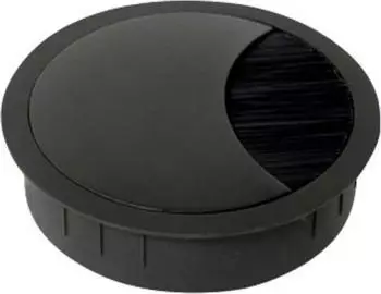 Bachmann LOOP ROUND Kabeldurchführung rund 80mm schwarz (930.302)