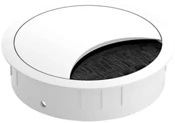 Bachmann LOOP ROUND Kabeldurchführung rund 80mm weiß (930.303)
