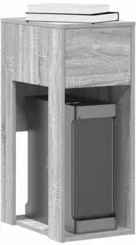 vidaXL Computerschrank mit Schublade 30x44x74cm Grau Sonoma (858736)