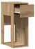 vidaXL Computerschrank mit Schublade 30x44x74cm Artisan-Eiche (858739)