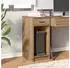 vidaXL Computerschrank mit Schublade 35x45x77cm Artisan-Eiche (858748)