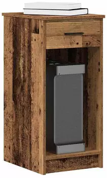 vidaXL Computerschrank mit Schublade 30x44x74cm Altholz-Optik (858747)