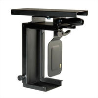 ROLINE Mini-PC-Halterung ausziehbar, drehbar, schwarz