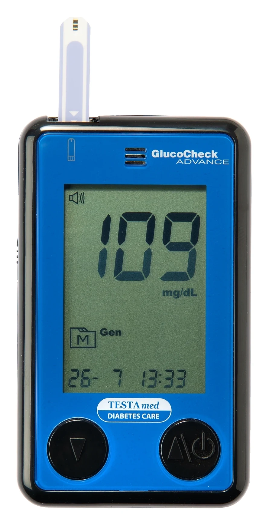 TESTAmed Blutzuckermessger&auml;t GlucoCheck ADVANCE 1 St&uuml;ck