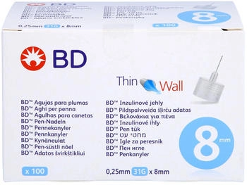 Medi-Spezial BD Micro-Fine Pen-Nadeln 0.25 x 8 mm (100 Stk.)