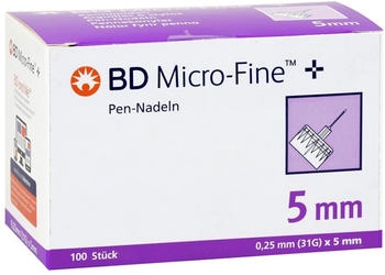 Medi-Spezial BD Micro Fine+ Pen-Nadeln 0,25 x 5 mm (100 Stk.)