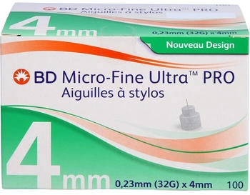 Eurim-Pharm BD MICRO-FINE ULTRA Pro Pen-Nadeln 0,23x4 mm 32 G 100 St.