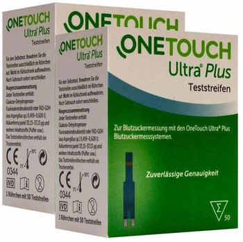 Kohlpharma GmbH One Touch Ultra Plus Teststreifen 100 St