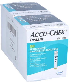 Kohlpharma Accu-chek Instant Teststreifen 2X50 St