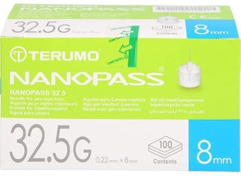 ToRa GmbH Terumo Nanopass 32,5 Pen Kanüle 0,22x8 mm 100 St