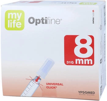 +Prisoma mylife Optifine Pen-Nadeln 0,25 x 8 mm 100 St