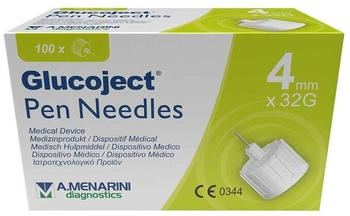 Berlin-Chemie Glucoject Pen-Nadeln 32 Gx4 mm 0,23 100 St Kanüle