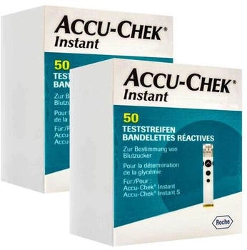 +Prisoma Accu-chek Instant Teststreifen 2x50 stk