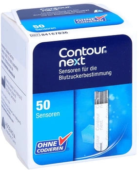 B2B Medical Contour Next Sensoren Teststreifen 50 stk
