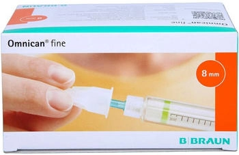 B2B Medical Omnican Fine Pen Kanüle 31 G 0,25x8 Mm 100 stk