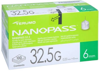 +Prisoma Nanopass 32,5 Pen Kanüle 0,22x6 mm