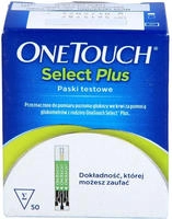 ONE Touch Select Plus Blutzucker Teststr 50 St