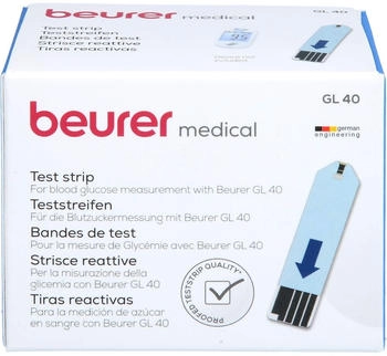1001 Artikel Medical BEURER GL40 Blutzuckerteststreifen 50 St