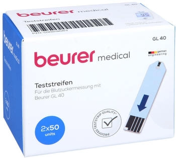 1001 Artikel Medical Beurer Gl40 Blutzuckerteststreifen 100 stk